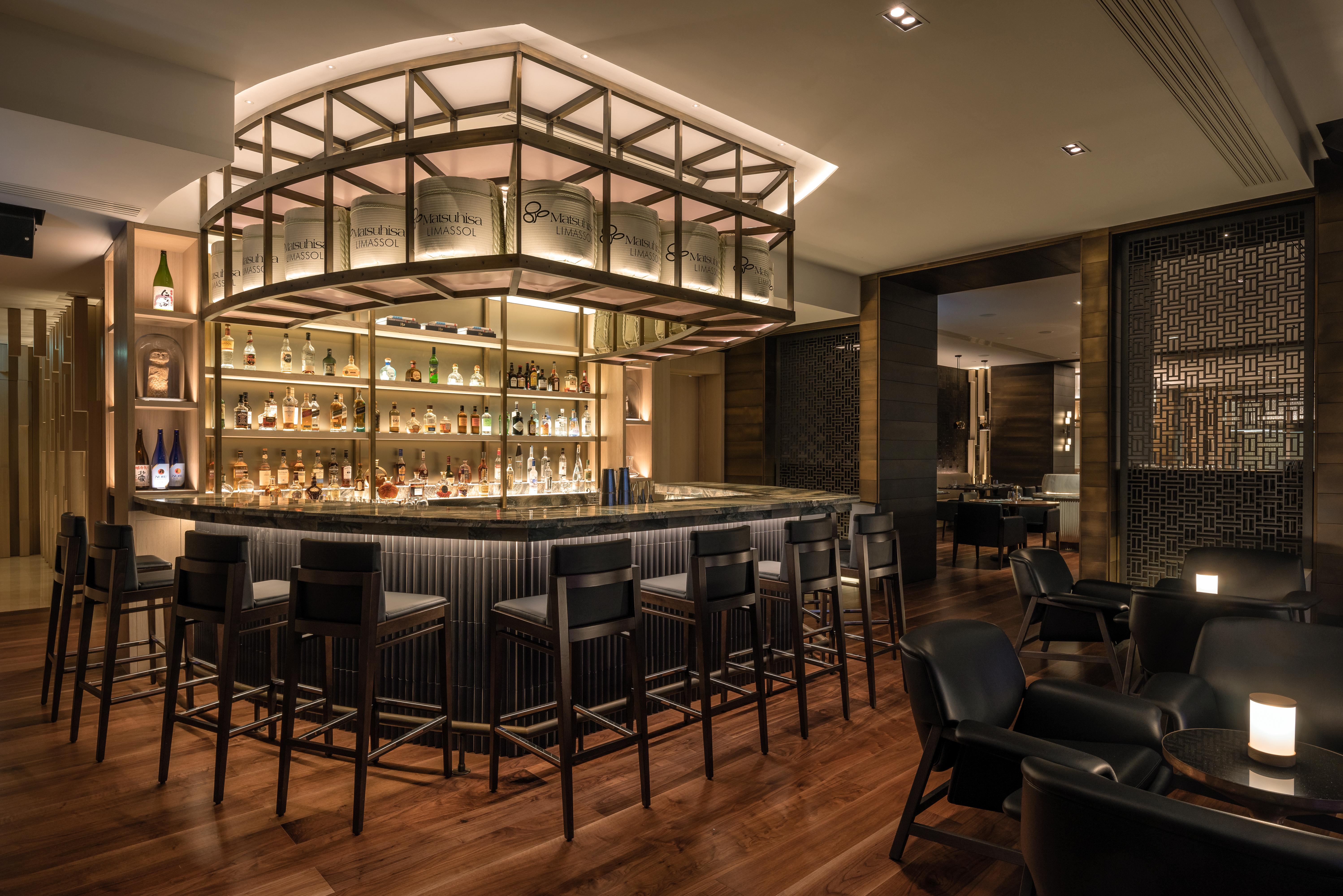 Amara - Sea Your Only View™ Limassol Luaran gambar The bar at the Concourse