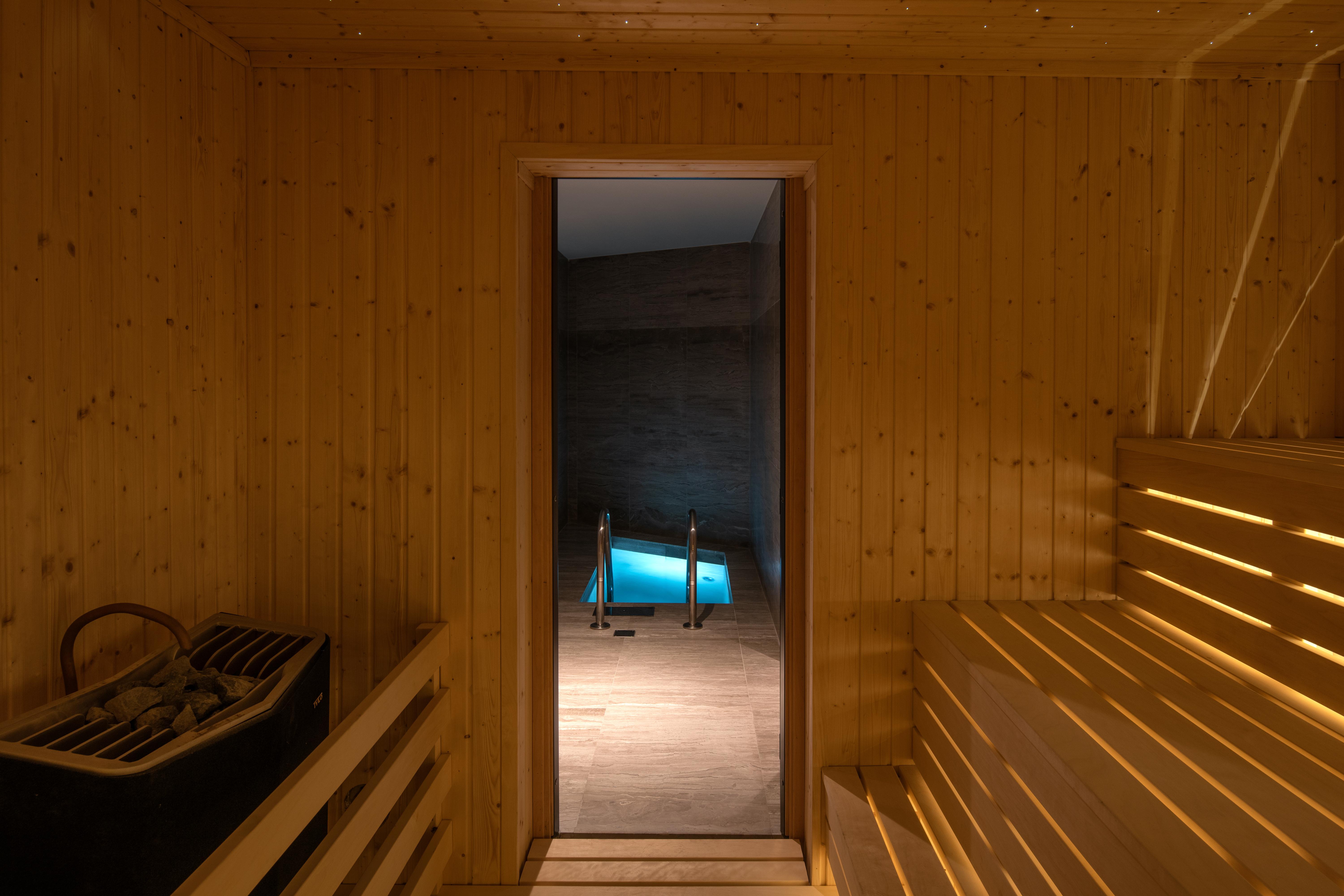 Amara - Sea Your Only View™ Limassol Luaran gambar A modern Finnish sauna