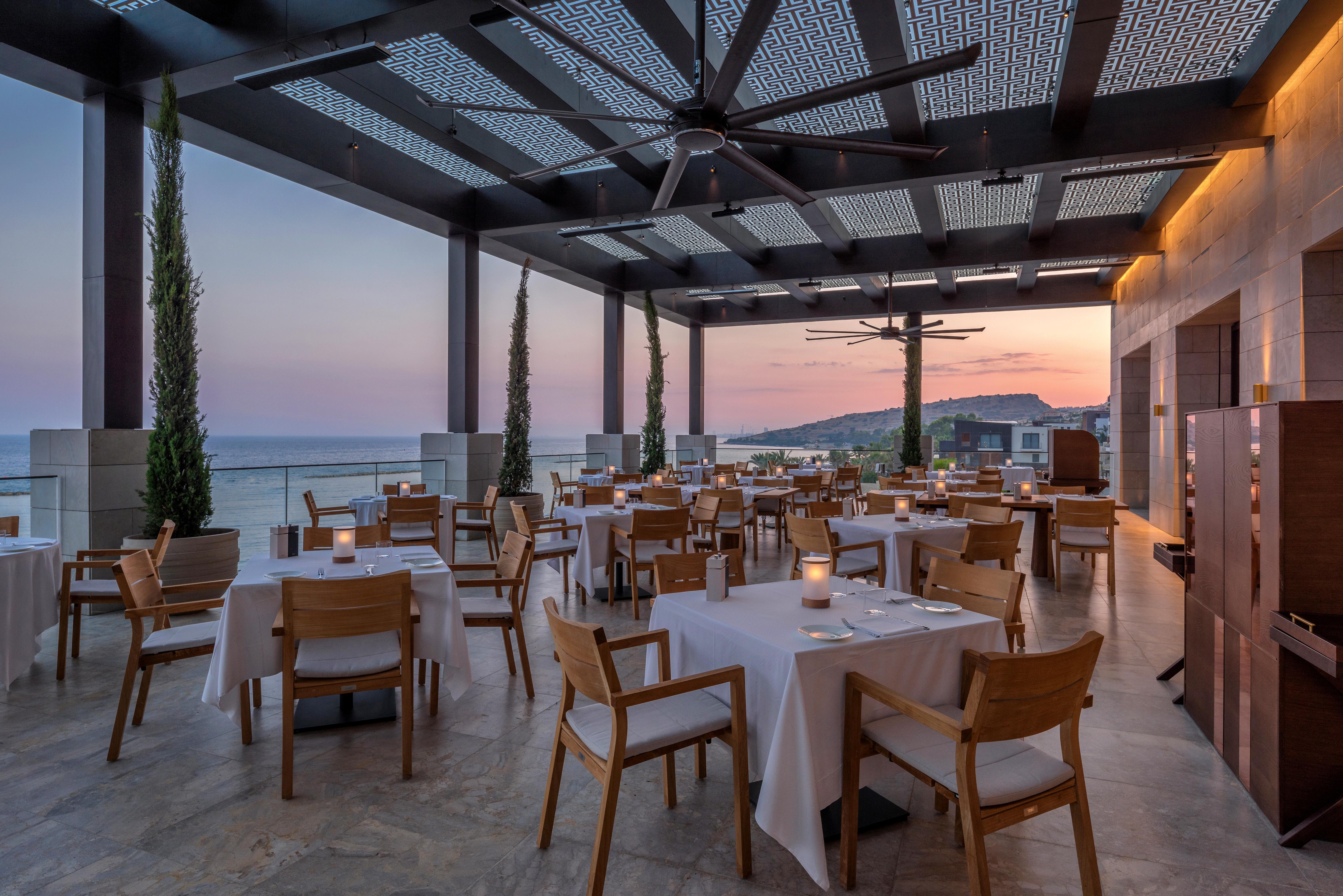Amara - Sea Your Only View™ Limassol Luaran gambar The restaurant